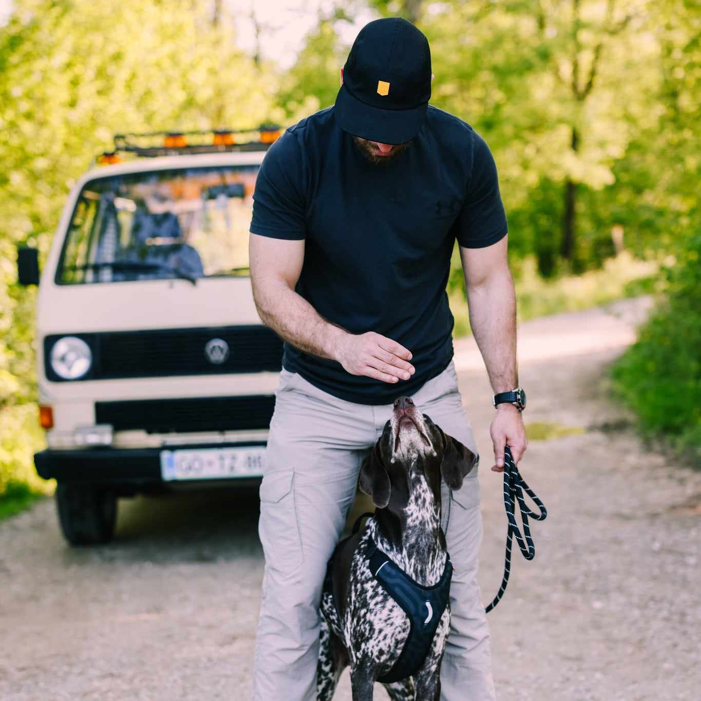 Alpha 360 Tech Cap Black - Woolly Wolf