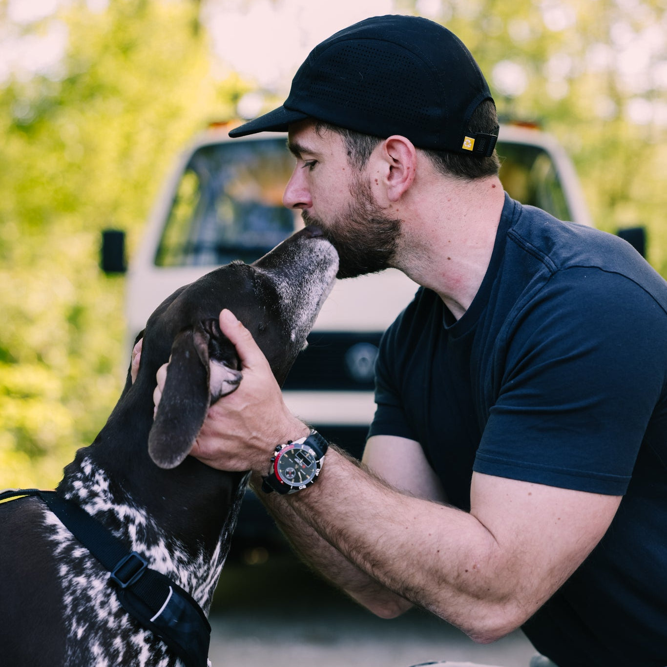 Alpha 360 Tech Cap Black - Woolly Wolf