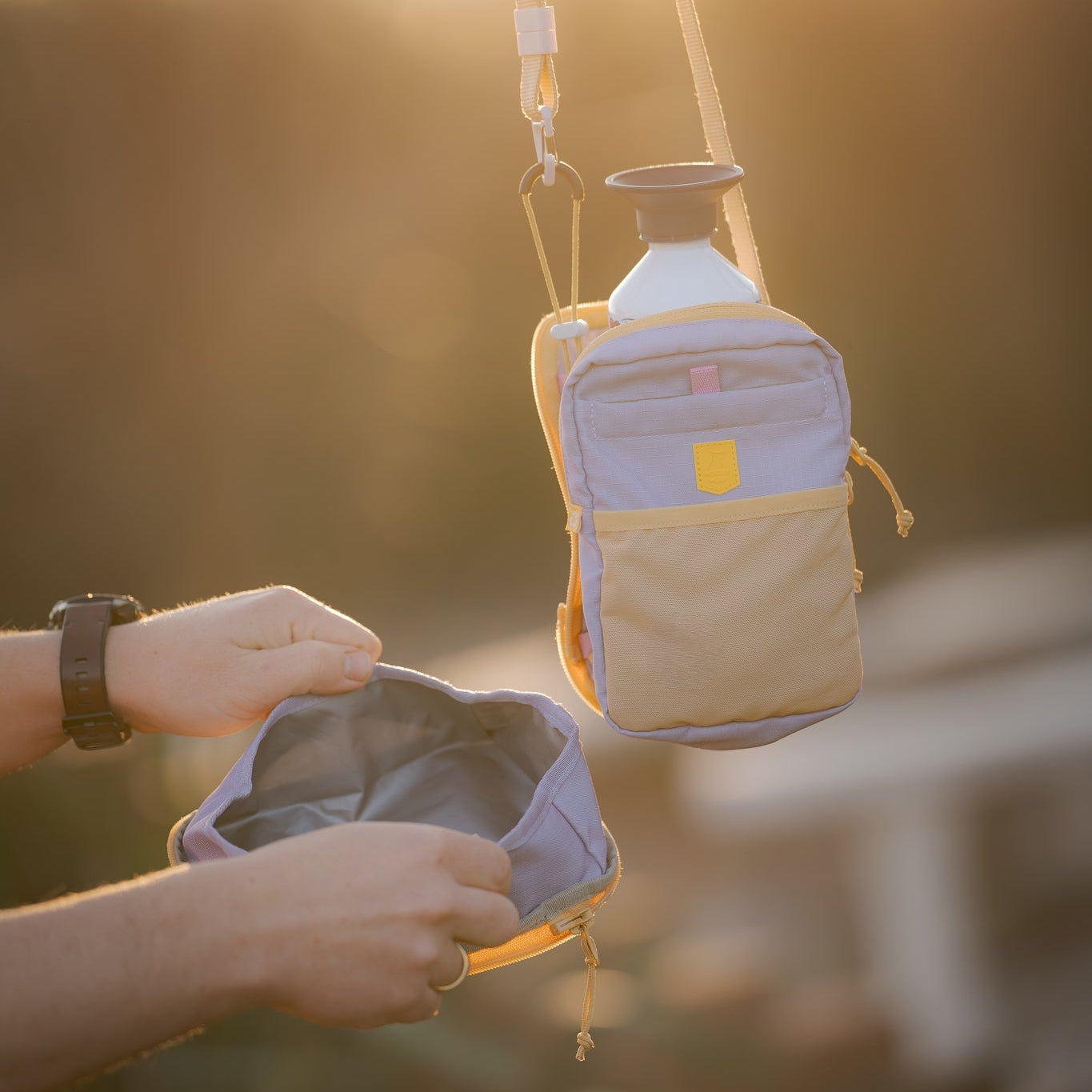Hydration Shoulder Bag Lavender Mix - Woolly Wolf