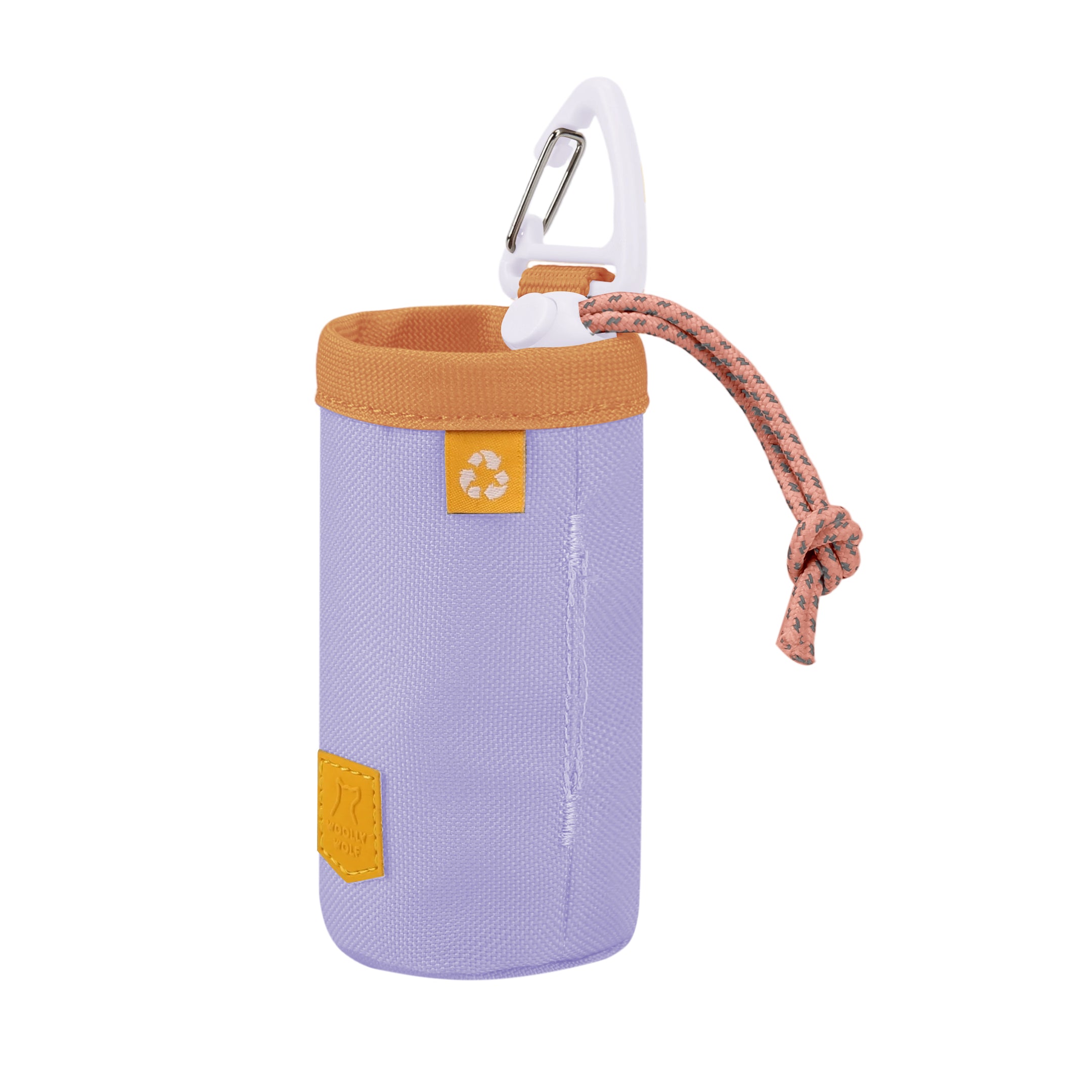 小物入れ poo Dog Poop Bag Holder with Glacier Green Reflective Cord & Clip