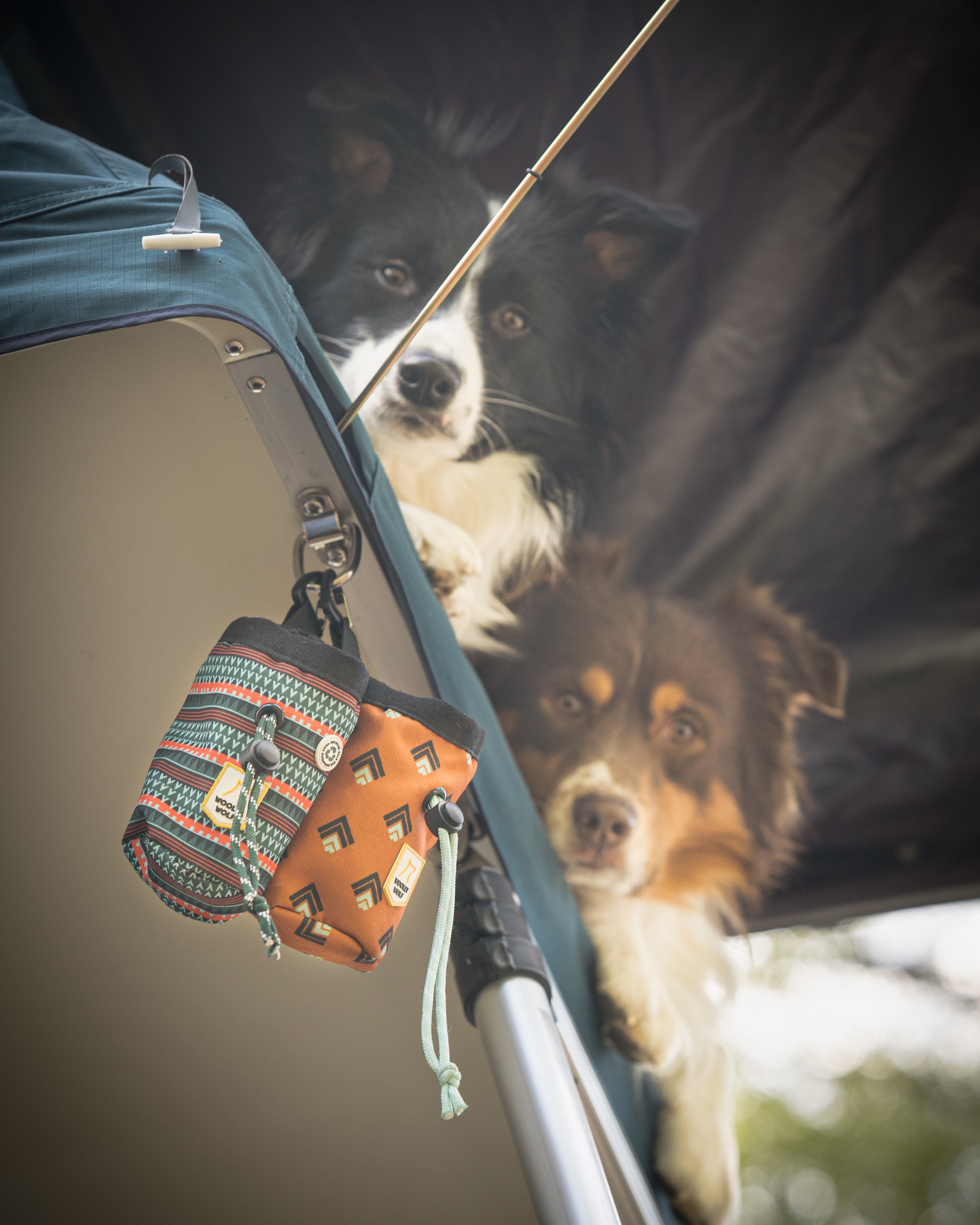 Woodland Dog Snack Bag - Woolly Wolf