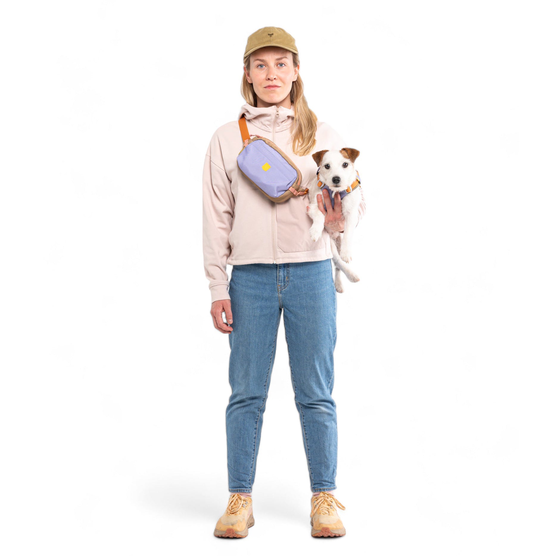 Lavender Dog Harness with Four-Point Adjustment Fit - Woolly Wolf