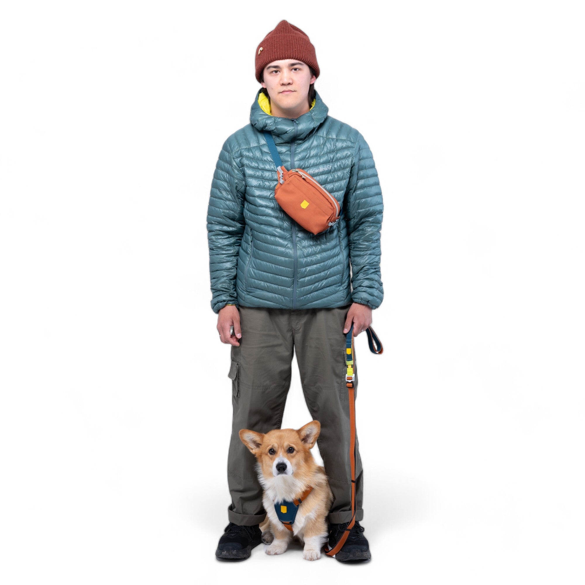 Terracotta Hip Pack: Stylish and Sustainable Design - Woolly Wolf