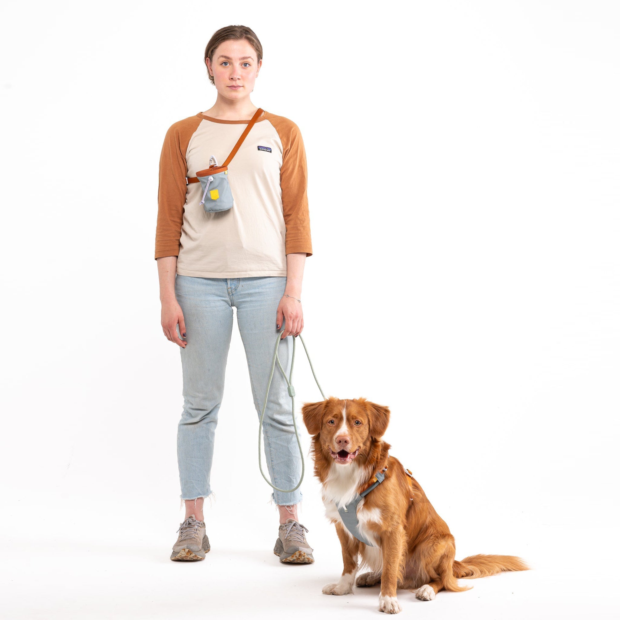 Glacier Green Snack Bag: Perfect for Outdoor Adventures - Woolly Wolf