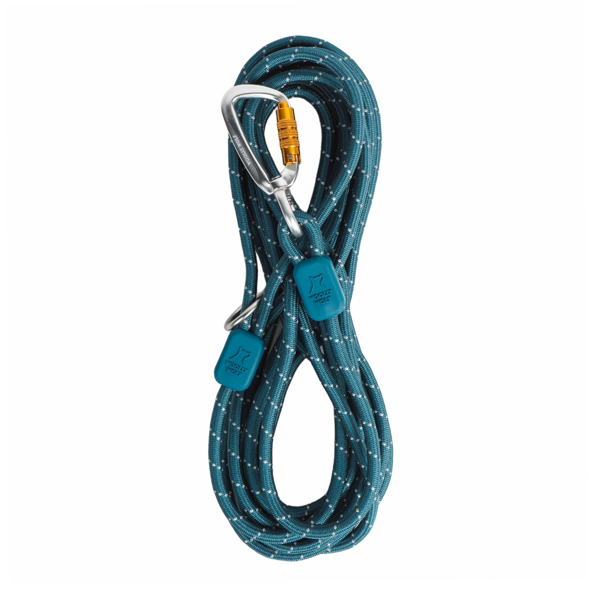 Long Rope Leash Deep Teal Color