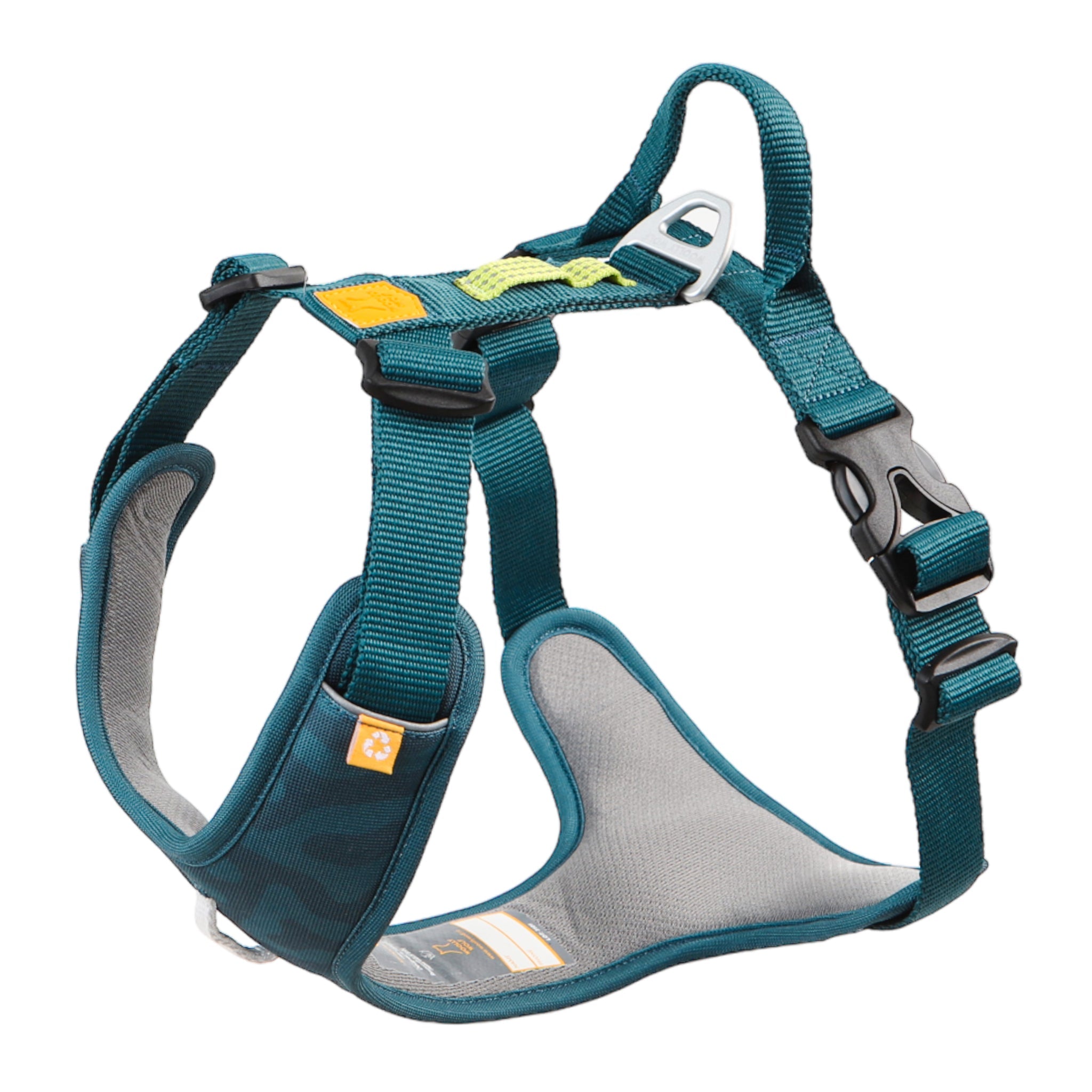 Roam Dog Harness Deep Teal Woolly Wolf